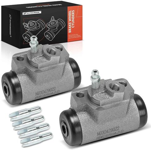 A-Premium Rear Drum Brake Wheel Cylinder Compatible with Select Toyota Models - Pickup 1985-1993, 2-PC Set - Replace# 4755026090, 4755029265 in Saudi Arabia
