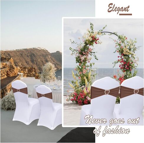 Sage Green Chair Sashes Bows 30 Pack Spandex Sage Chair Sashes Clearance with Heart Buckle Slider for Banquet Wedding Party Decorations in Saudi Arabia