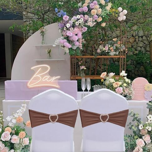 Sage Green Chair Sashes Bows 30 Pack Spandex Sage Chair Sashes Clearance with Heart Buckle Slider for Banquet Wedding Party Decorations in Saudi Arabia