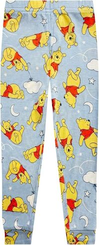 Disney 2 Piece Pajama Set - Mickey, Minnie, Pooh - Toddler Boys & Girls PJ Set, Short Sleeve Shirt & Pants - Official License in Saudi Arabia