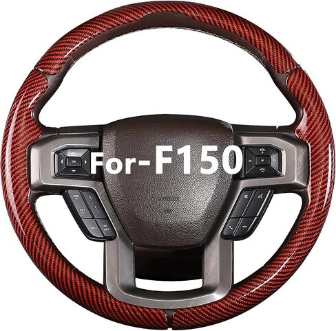 Steering Wheel Cover for Ford F150 2009-2014/ Ford Expedition 2015-2017, Car Steering Wheel Cover Protector Accessories for Ford (Black) in Kuwait