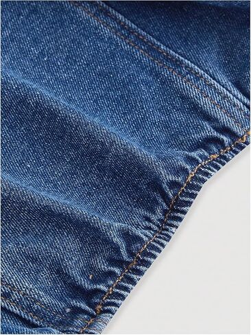 SHENHE Women's Halter Neck Denim Wrap Top Side Tie Backless Vintage Jean Top Shirt in Kuwait