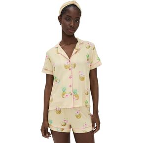 PJ Salvage Women's Aloha Hour 3 Piece PJ Set