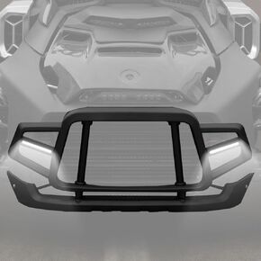 A & UTV PRO Front Bumper with Light for Can-Am Ryker, Protector Front Profile Bumper for Can Am Ryker 600 900 Sport & Ryker Rally Edition All Models Accessories, Replace OEM # 219401108