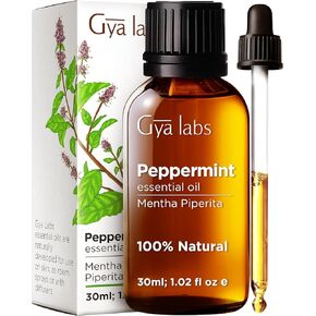 Gya Labs زيت شجرة الشاي الأسترالي للجلد والشعر والوجه والأظافر - 100 ٪ طبيعية شاي شاي شاي الزيت الأساسي للثقبات ، فروة الرأس ، شعر وشموع (1.02 أوقية)