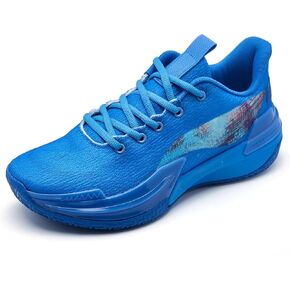 Men Graffiti Basketball Shoes High-Top Sports Shoes Anti-Slip Rubber Soles Indoor Outdoor Sports Running Training Streetwear in Saudi Arabia