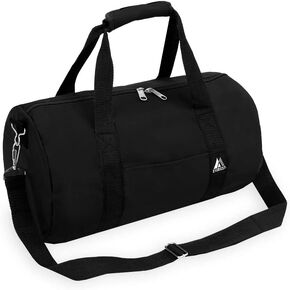 Everest 16-inch Round Duffel, Black, One Size