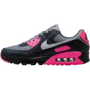 Nike Air Max 90 Men's Shoes (DM0029-010, Cool Grey/Hyper Pink/Black/Wolf Grey)
