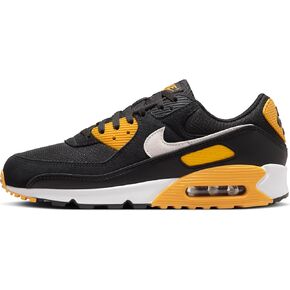 Nike Air Max 90 Men's Shoes (FN6958-002, Black/University Gold/White)