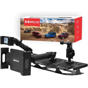 3ways 2025 2024 F150 Metal Dash Platform Phone Mount for 2021-2025 F150 & 2021-2023 Raptor - Compatible with Smartphones & Tablets
