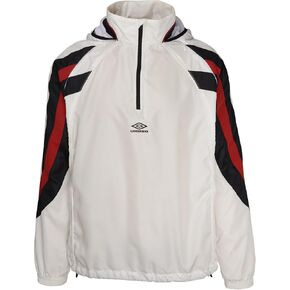 umbro men zip قبالة سترة الرياح الأكمام