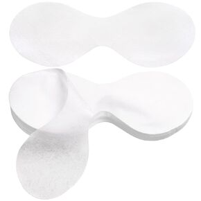 50 Sheets Disposable Eye Pads, Non-Woven Cotton Paper Facial Masks for Skincare & Spa, DIY Clear Moisturizing Eye Care Beauty Sheets