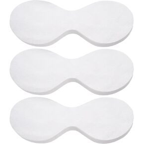 50 Sheets Disposable Eye Pads, Non-Woven Cotton Paper Facial Masks for Skincare & Spa, DIY Clear Moisturizing Eye Care Beauty Sheets in Kuwait