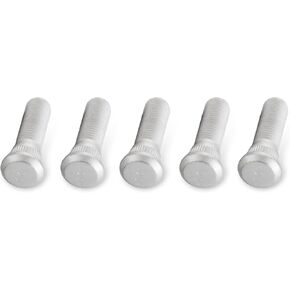 Downhill 5 PCS M12x1.5 عجلات ، طقم عقيدة العجلة الثابتة من الصلب الثابتة الصلب ، أجزاء استبدال الجوز المضادة للسرقة 90942-02049 ، متوافقة مع T-oyota Chevrolet exus scion pontiac (Silver)