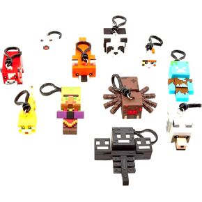 Minecraft 3D Foam Bag Clip, Series 2 - Figural Bag Clip in Blind Bag, Keychain (1 Random Bag Per Order)