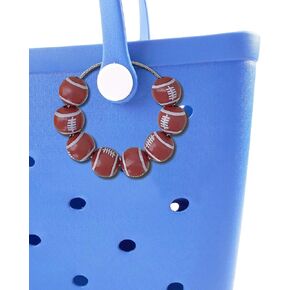 Bag Charms for Bogg Accessories, Baseball Charm, Keychain for Beach Tote, Backpack, Diaper Bag