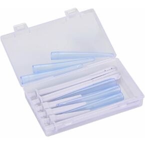 Enema Replacement Nozzle - Suitable for Most Enema Bucket, Bag & Bulb Kit, PVC Material Soft and Comfortable No Hangnail (Box of 12)