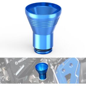 مسار حشو الزيت الأزرق متوافق مع Yamaha Tenere 700 /XTZ700 2019-2024 ، Tenere 700 Rally Edition 2020-2024 ، Tenere 700 World Raid 2022 ، Tenere 700 Associory ، Aluminium ، CNC in Kuwait