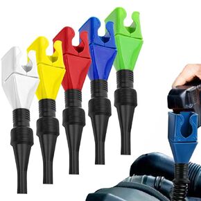 5 Pcs Funnels for Automotive Use, Oil Car Funnel Set Easy to Carry