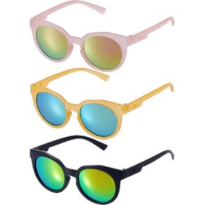 obmwang 3 Pack Kids Polarized Sunglasses UV Protection Sunglasses for Toddler Girls Boys Age 3-10
