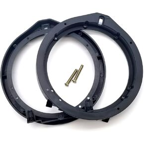 2 PCS محول مكبر الصوت ، 6.5 بوصة ABS غسالات مكبر الصوت ، غسالات لضبط السيارات ، متوافقة مع هوندا FIT/ACCORD/SPILL/CIDIC/SUNGFAN/CRV/البندقية (أسود)