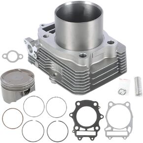 WFLNHB Cylinder Piston Gasket Kit Presentive for Suzuki Eiger 400 12140-38F10 2002 2003 2004-2007