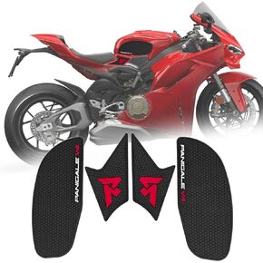 ل Panigale V4 Panigale V4 2025 دبابة وسادة حامي دراجة نارية ملصق شارات الهواء قبضة الركبة سد الخزان ملحقات جانبية
