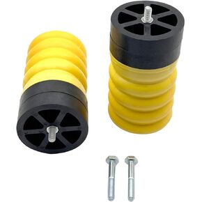SSR-313-54 2PCS طقم زنبرك صفراء/أسود للهواء الخلفي المتوافق مع دودج رام برومستر 1500 2500 3500 2014-2023 يحل محل SSR-313-54/SSR-31354