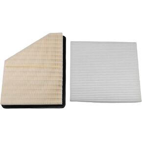 Engine Air Filter & Cabin Air Filter Fit for 2010-2017 Chevy Equinox Fit for 2010-2017 GMC Terrain, Replace 25899727 20901295