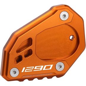 لوحة أساسية للدراجات النارية من أجل 1290 Super Adventure 1290 Super Adventure R 1290 Super Adventure T 1290 Super Adventure S Aluminium Kickstand Pad Pad Accessories (Black)