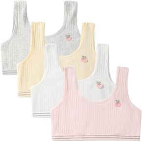 Training Bras for Girls Seamless Sports Bralette Vest Unpadded Bra