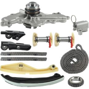 Carbhub Timing Chain Compatible with Ford Edge Explorer F-150 Flex Mustang Police Interceptor Sedan Utility Taurus Transit-150 2011-2019 3.5L 3.7L V6 3496cc 3726cc Replaces BL3Z-6268-A AT4Z-6268-A