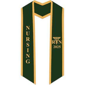 CLERKMANS Nursing RN Stole for Graduation