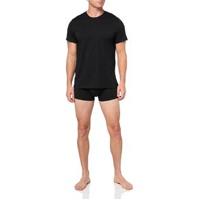 BOSS mens Shiny Logo Print Underwear and T-shirt Set