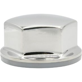 Vinland Marine 316 قارب من الفولاذ المقاوم للصدأ عجلة القيادة في المنتصف مقاس خيط الجوز السداسي 1/2"-20 لعجلة قيادة قارب الجير، التوجيه الهيدروليكي للقوارب، غطاء مركزي لعجلة قيادة القارب in Kuwait