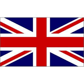 Rogue River Tactical UK United Kingdom Flag Sticker Great Britain British Union Jack Auto Car Window Decal Bumper Sticker (3x5")