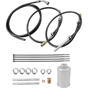 مجموعة خرطوم خطوط الوقود استبدال FG0084 FL-FG0084 متوافق مع شيفروليه تاهو GMC Yukon 5.7L 1995 1996 1997 1998 1999 2000 ، متوافق مع Cadillac Escalade 1999-2000