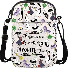 ENSIANTH Mary Musical Lover Messenger Bags Magic Movie Merch Fantasy Musical Merch Drama Actress Gift