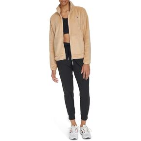 Tommy Hilfiger Women's Sport Sherpa Stand Collar Jacket