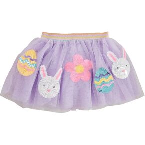 Mud Pie Children's Easter Sequin Tutu Pu; 12-2T