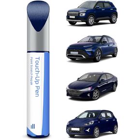 W8 WW8 Quartz White Pearl Tricoat Touch Up Paint متوافق مع Hyundai متطابقة تمامًا من الجسوس والنيك.