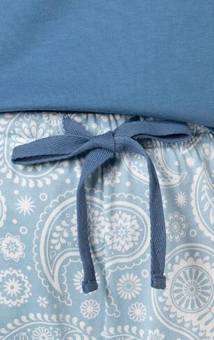 PajamaGram Womens PJs Sets - Ladies Pajamas Capris 100% Cotton in Saudi Arabia