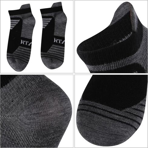 90 ٪ Merino Wool Low Cut Athletic Ultra Light Gocks في الكاحل ، جوارب غولف التنس للنساء والرجال in Kuwait