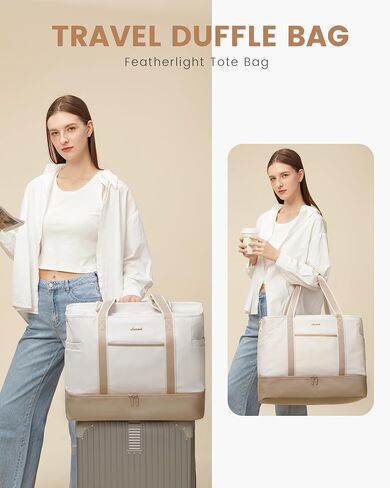 LOVEVOOK Travel Duffle Bags for Women, 45L carry on weekender bags, personal item travel bag with Toiletry, hospital for women labor delivery overnight bag, gym bag for women in Saudi Arabia