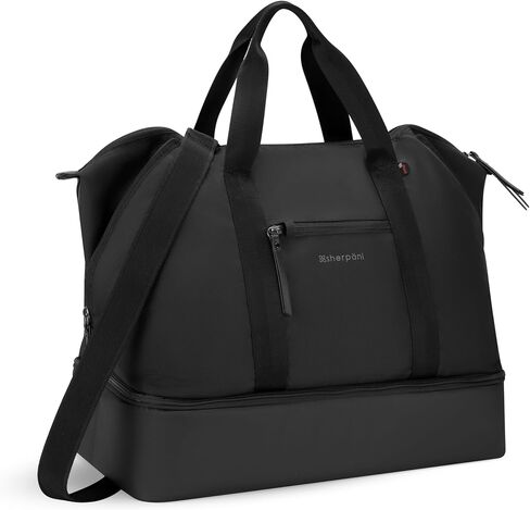 Sherpani Boston, Anti Theft Weekender Bags, Travel Duffel Bag, Carry On Tote Bag with Removable Shoe Bottom Compartment in Kuwait