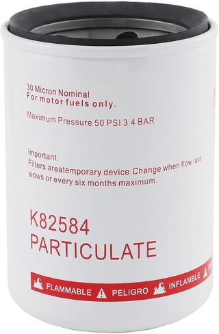 High Flow Fuel Filter, 1" NPT 30 Micron Spin-on Cartridge Style for Mobile and Stationary Fuel Pump Tank Boat in Saudi Arabia