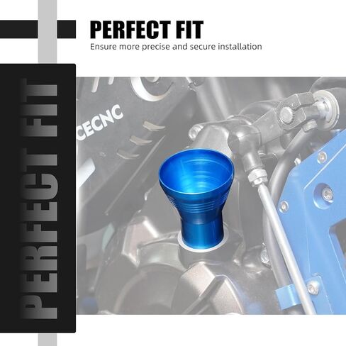مسار حشو الزيت الأزرق متوافق مع Yamaha Tenere 700 /XTZ700 2019-2024 ، Tenere 700 Rally Edition 2020-2024 ، Tenere 700 World Raid 2022 ، Tenere 700 Associory ، Aluminium ، CNC in Kuwait