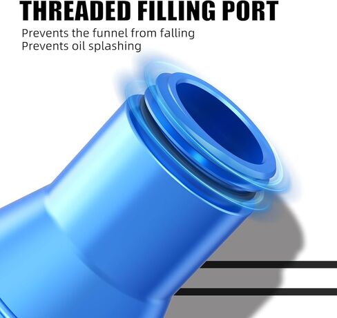 مسار حشو الزيت الأزرق متوافق مع Yamaha Tenere 700 /XTZ700 2019-2024 ، Tenere 700 Rally Edition 2020-2024 ، Tenere 700 World Raid 2022 ، Tenere 700 Associory ، Aluminium ، CNC in Kuwait