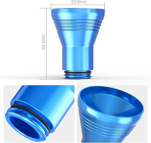 مسار حشو الزيت الأزرق متوافق مع Yamaha Tenere 700 /XTZ700 2019-2024 ، Tenere 700 Rally Edition 2020-2024 ، Tenere 700 World Raid 2022 ، Tenere 700 Associory ، Aluminium ، CNC in Kuwait