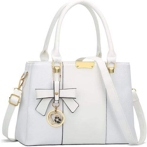 KKXIU 3 Zippered Compartments Purses and Handbags for Women Top Handle Satchel Shoulder Ladies Bags in Saudi Arabia